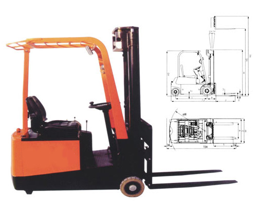 座駕式電動叉車系列